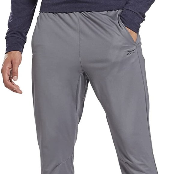 🆕 Reebok Men's Standard Workout Ready Knit Pant, Cold Grey, NWT, Authentic - Picture 3 of 12